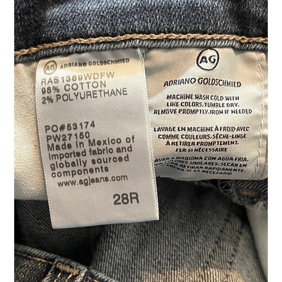 AG Adriano Goldschmied Legging Ankle super skinny ankle size 28 - Picture 5 of 5
